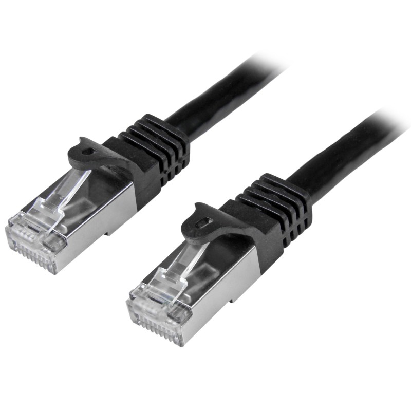 StarTech.com N6SPAT3MBK cavo di rete Nero 3 m Cat6 SF UTP (S-FTP)