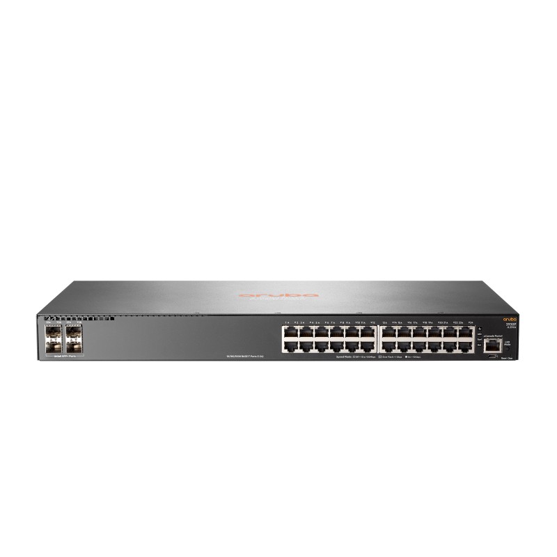 Aruba 2930F 24G 4SFP Gestito L3 Gigabit Ethernet (10 100 1000) 1U Grigio