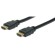 Digitus DK-330107-100-S cavo HDMI 10 m HDMI tipo A (Standard) Nero, Oro