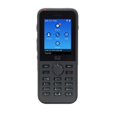 Cisco 8821 telefono IP Nero Wi-Fi