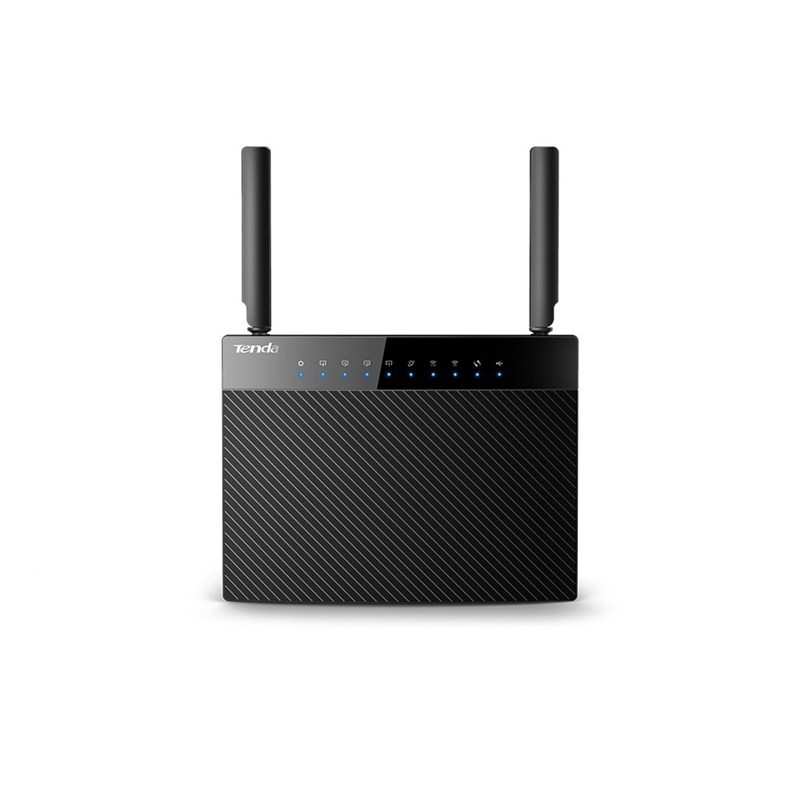 Tenda AC9 router wireless Gigabit Ethernet Dual-band (2.4 GHz 5 GHz) Nero