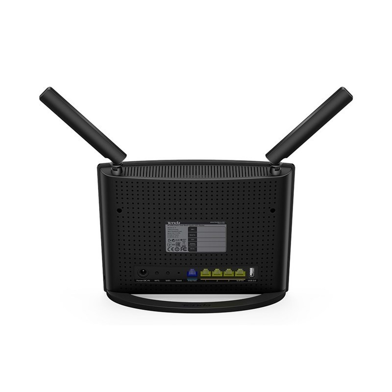 Tenda AC9 router wireless Gigabit Ethernet Dual-band (2.4 GHz 5 GHz) Nero