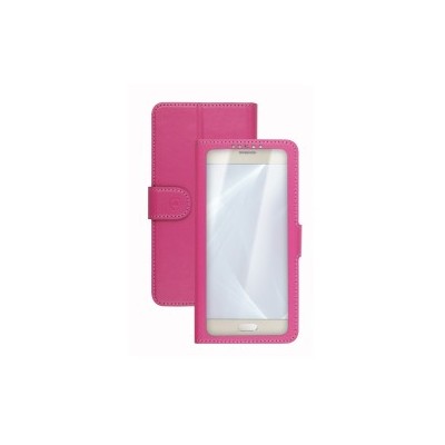 Celly Unica View custodia per cellulare 12,7 cm (5") Custodia a libro Rosa