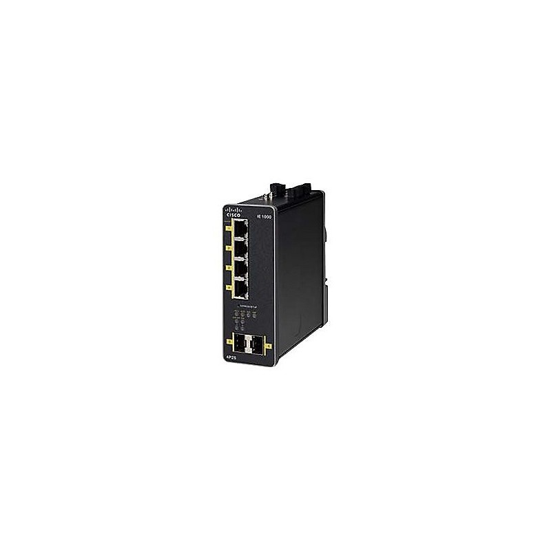 Cisco IE 1000-4P2S-LM Gestito Gigabit Ethernet (10 100 1000) Supporto Power over Ethernet (PoE) Nero