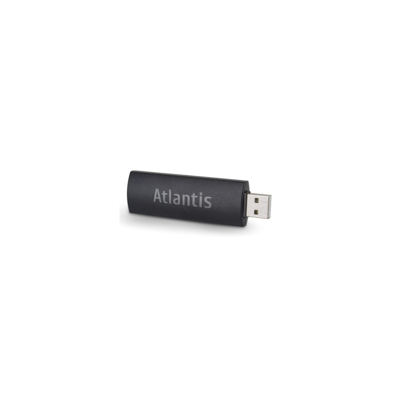 Atlantis Land A08-LS1552-W lettore di codici a barre Lettore di codici a barre portatile 1D 2D Laser Nero