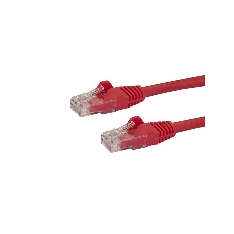 StarTech.com N6PATC10MRD cavo di rete Rosso 10 m Cat6 U UTP (UTP)