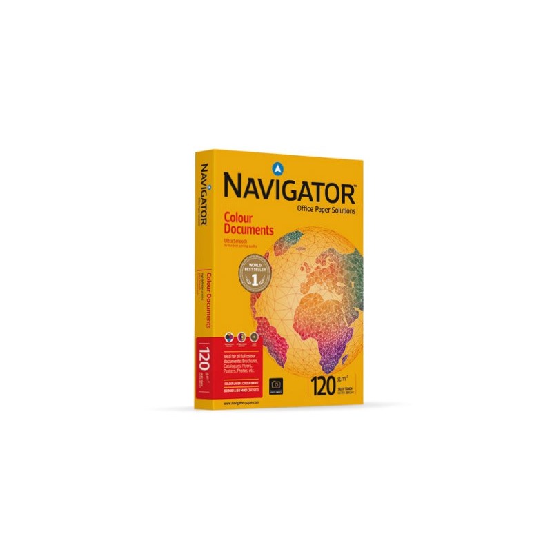 Navigator COLOUR DOCUMENTS carta inkjet A3 (297x420 mm) Opaco 500 fogli Bianco