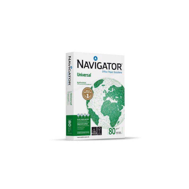 Navigator UNIVERSAL carta inkjet A4 (210x297 mm) Seta 500 fogli Bianco