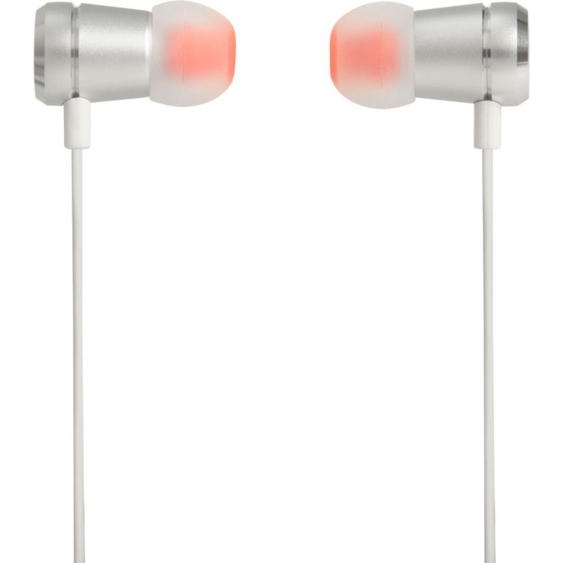 JBL T290 Auricolare Cablato In-ear Musica e Chiamate Argento