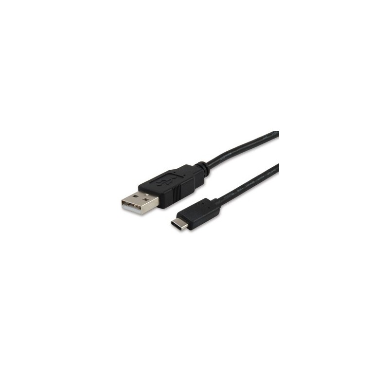 Equip 12888107 cavo USB 1 m USB 2.0 USB A USB C Nero