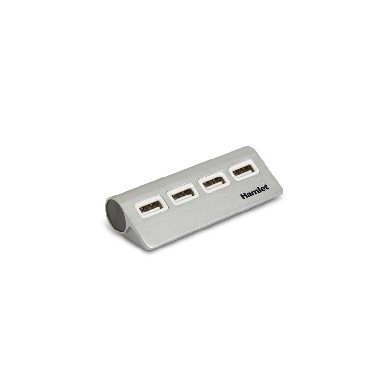 Hamlet 4 port Hub usb 2.0 a 4 porte 480 Mbps