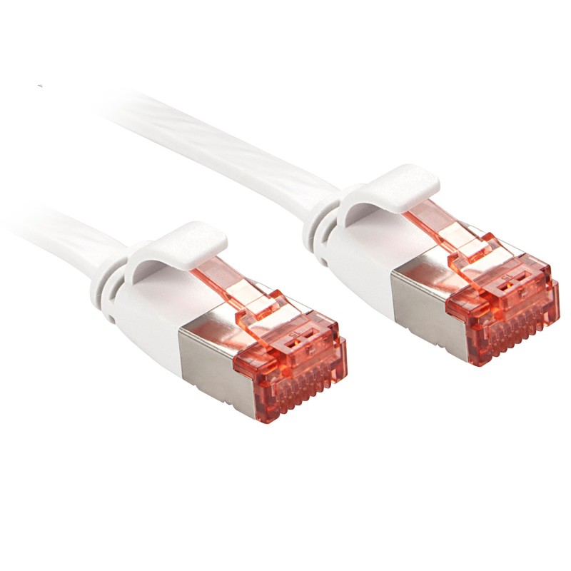 Lindy RJ45 Cat.6 U FTP 3m cavo di rete Bianco Cat6 U FTP (STP)