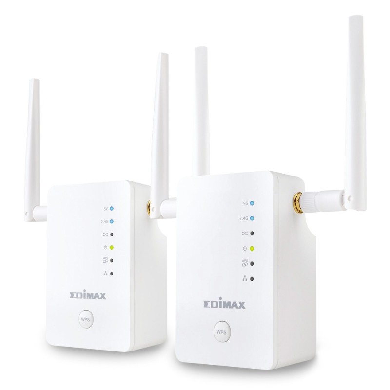 Edimax Gemini RE11 AC1200 Ripetitore di rete Bianco