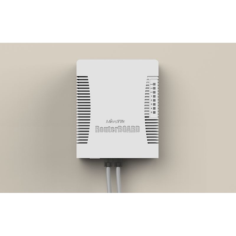 Mikrotik hEX PoE router cablato Bianco