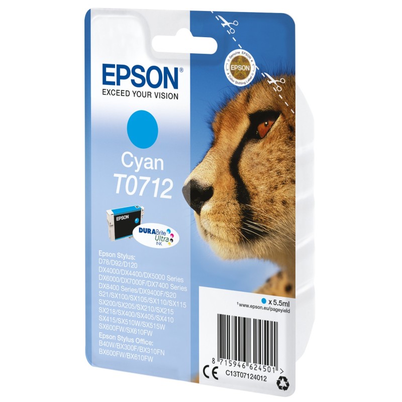 Epson Cheetah Cartuccia Ciano