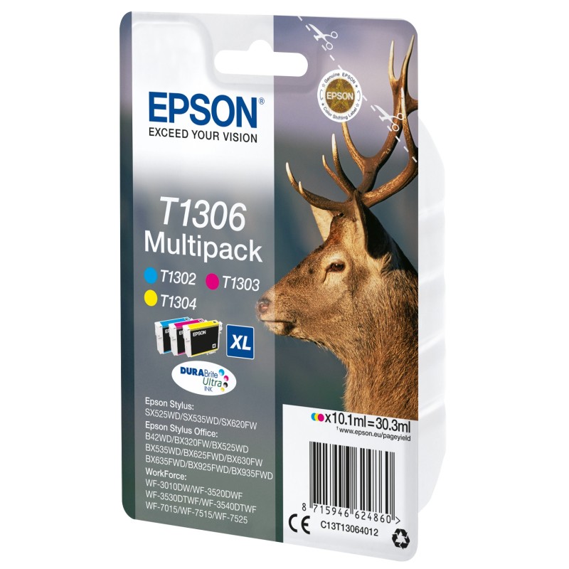 Epson Stag Multipack 3 colori