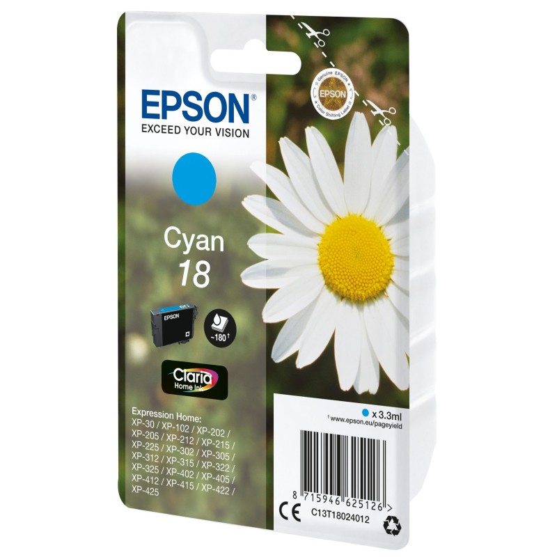 Epson Daisy Cartuccia Margherita Ciano Inchiostri Claria Home 18