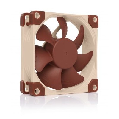 Noctua NOC-NF-A8-FLX Case per computer Ventilatore 8 cm Beige, Marrone 1 pz