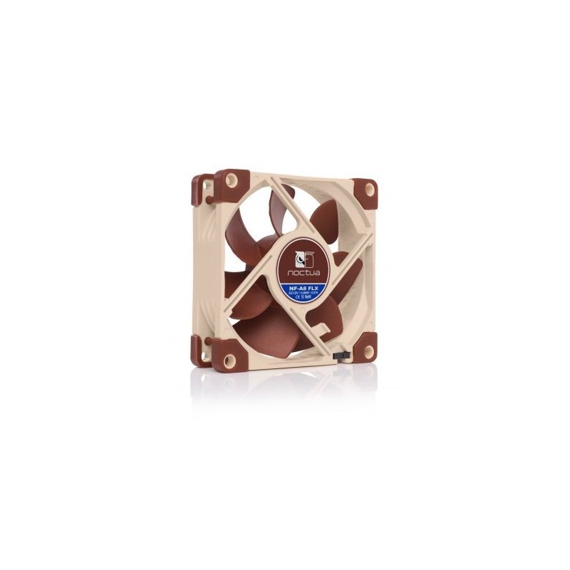 Noctua NOC-NF-A8-FLX Case per computer Ventilatore 8 cm Beige, Marrone 1 pz