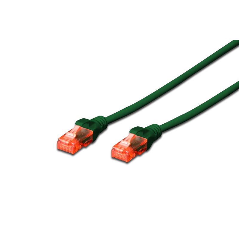 Digitus DK16170025G cavo di rete Verde 0,25 m Cat6 U UTP (UTP)