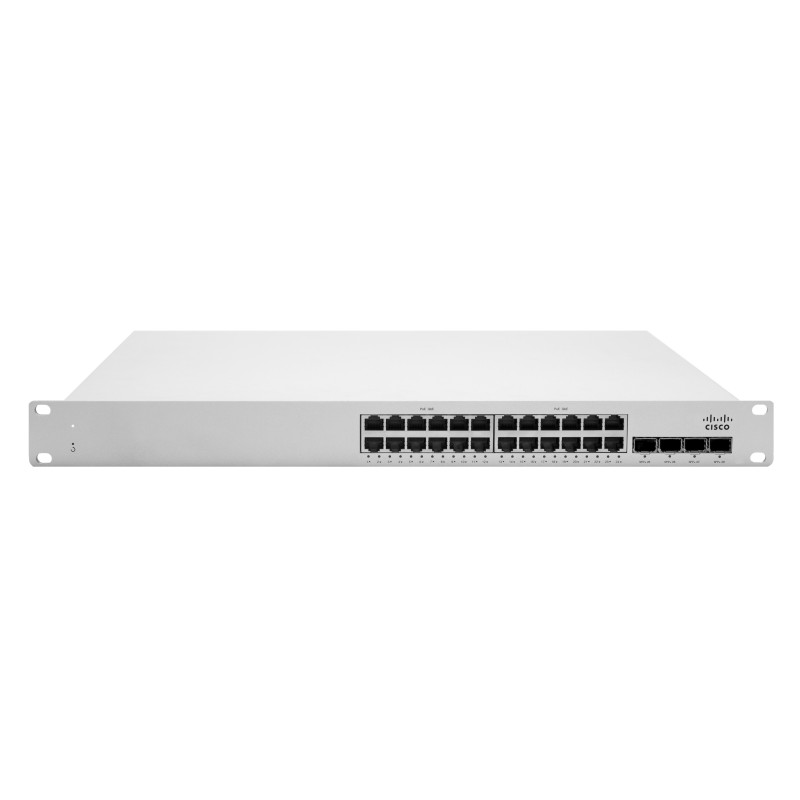 Cisco Meraki MS225-24P Gestito L2 Gigabit Ethernet (10 100 1000) Supporto Power over Ethernet (PoE) 1U Grigio