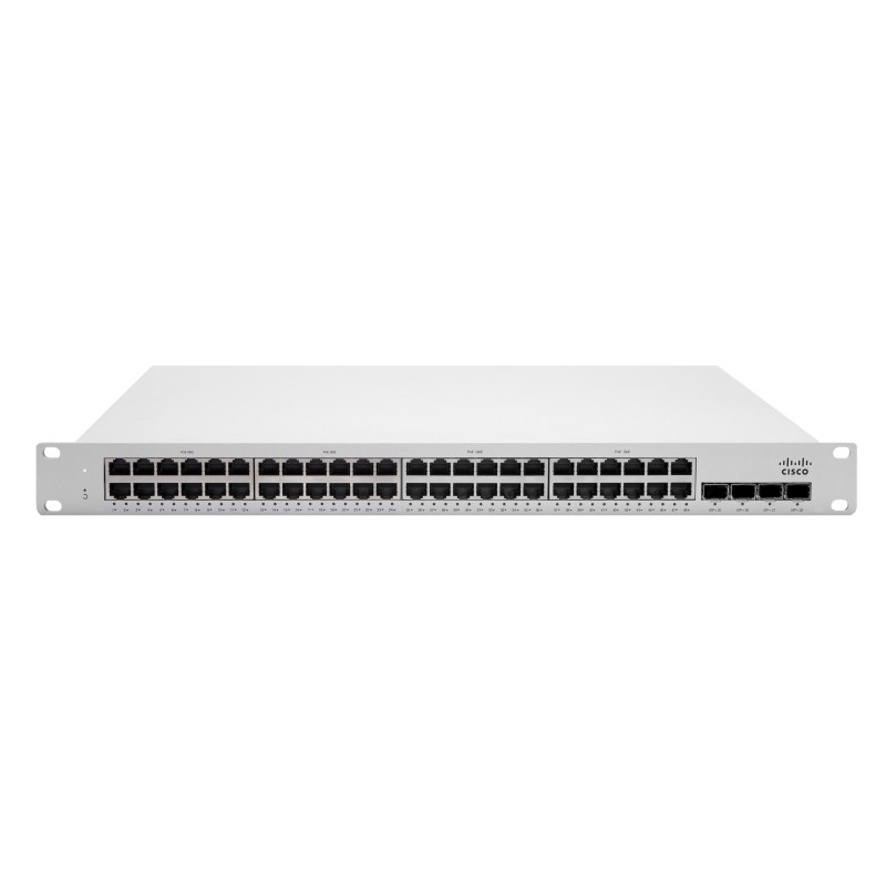 Cisco Meraki MS225-48LP Gestito L2 Gigabit Ethernet (10 100 1000) Supporto Power over Ethernet (PoE) 1U Grigio