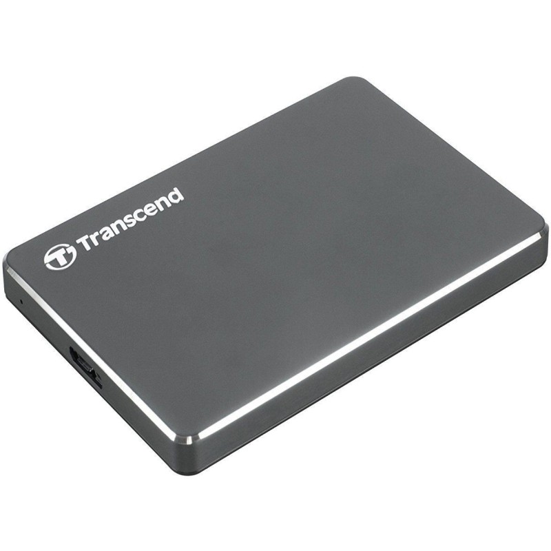 Transcend StoreJet 25C3 disco rigido esterno 1 TB Grigio