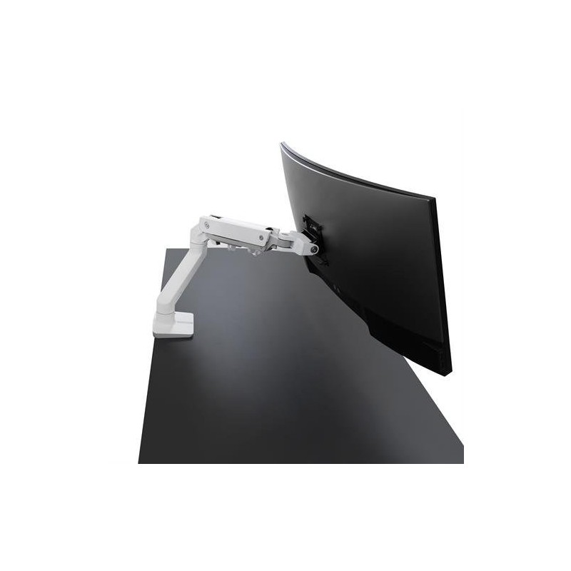 Ergotron HX Series 45-475-216 supporto da tavolo per Tv a schermo piatto 124,5 cm (49") Bianco Scrivania