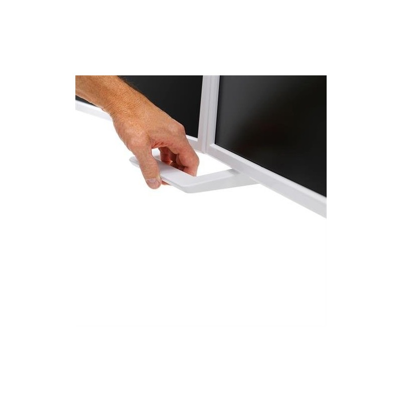 Ergotron HX Series 45-476-216 supporto da tavolo per Tv a schermo piatto 81,3 cm (32") Bianco Scrivania