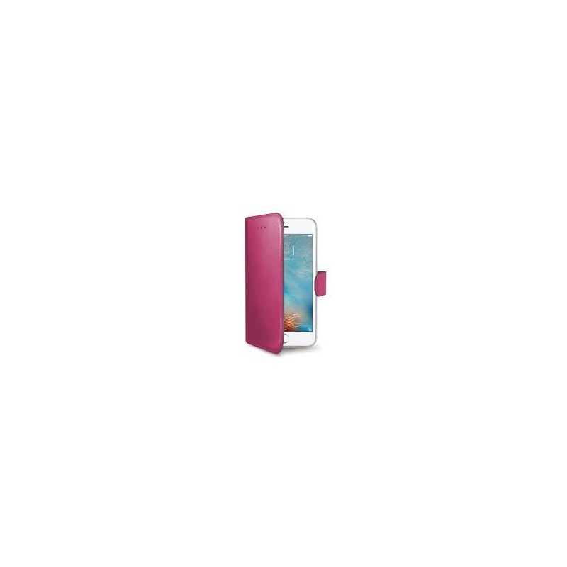 Celly Wally custodia per cellulare 11,9 cm (4.7") Custodia a libro Rosa