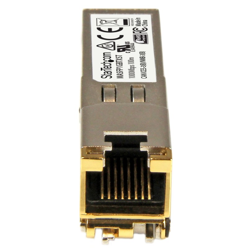 StarTech.com Cisco Meraki MA-SFP-1GB-TX Compatibile - Modulo ricetrasmettitore SFP - 10 100 1000BASE-TX