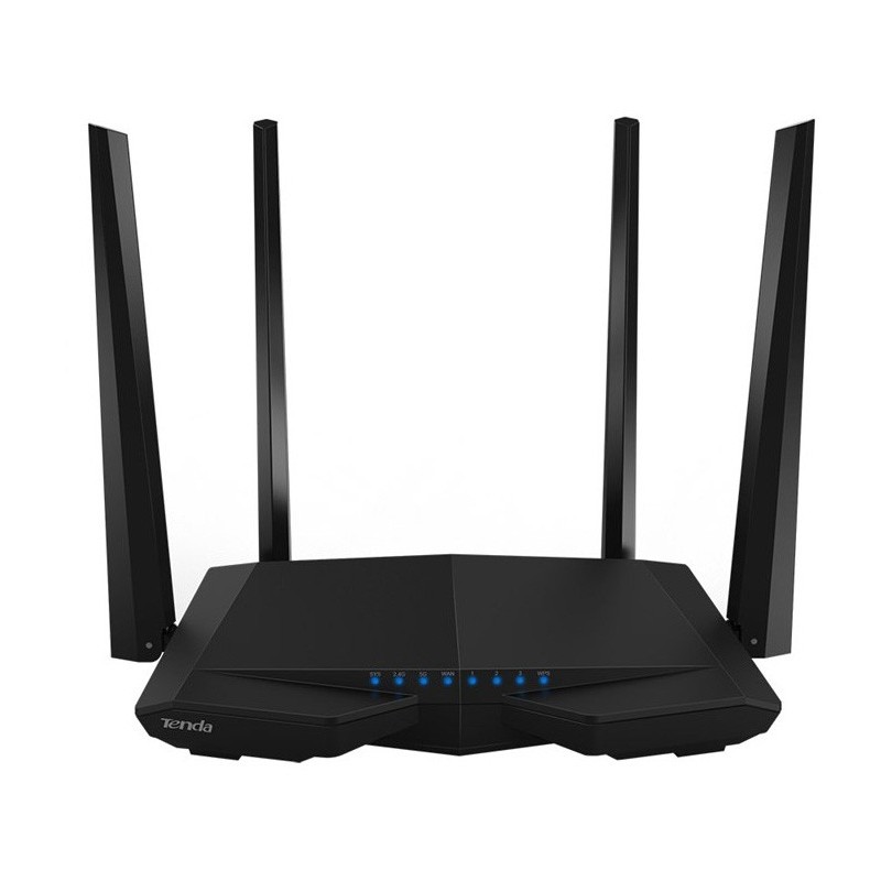 Tenda AC6 router wireless Fast Ethernet Dual-band (2.4 GHz 5 GHz) Nero