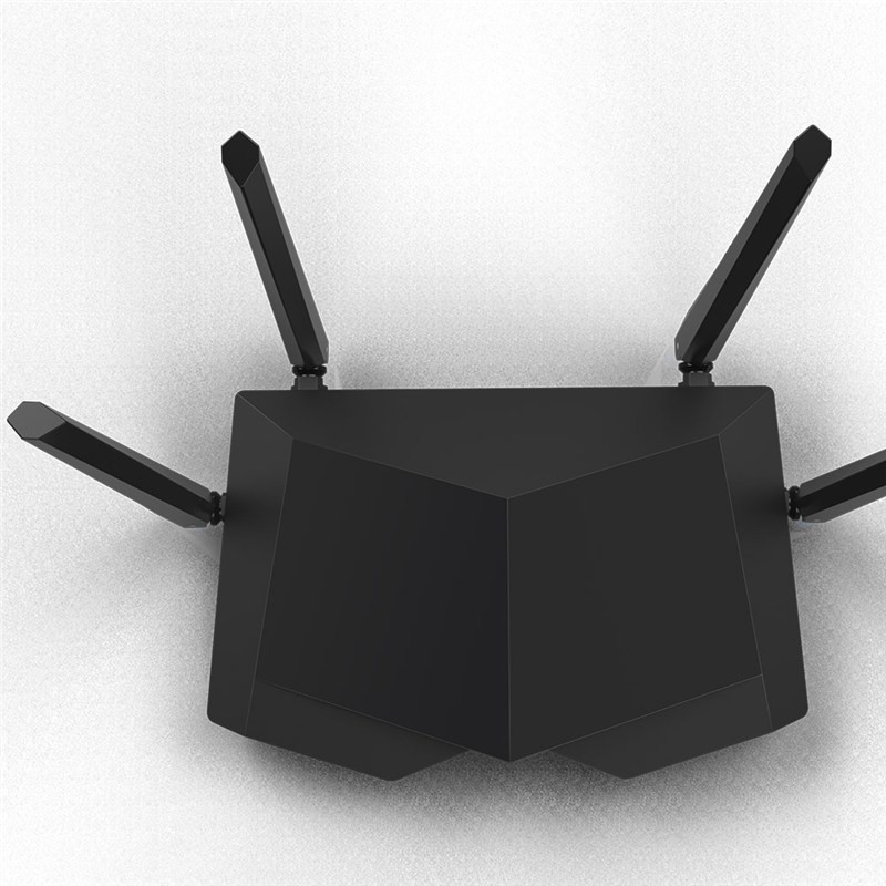 Tenda AC6 router wireless Fast Ethernet Dual-band (2.4 GHz 5 GHz) Nero