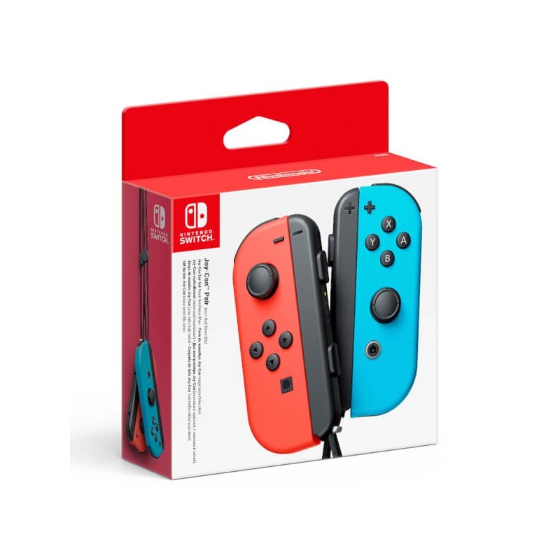 Nintendo Joy-Con Blu, Rosso Bluetooth Gamepad Analogico Digitale Nintendo Switch