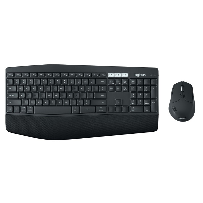 Logitech MK850 Performance tastiera Mouse incluso RF senza fili + Bluetooth QWERTZ Tedesco Nero