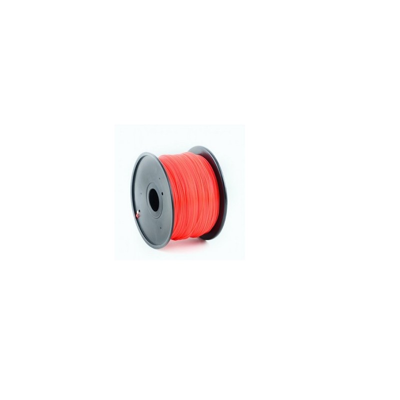 Gembird 3DP-PLA1.75-01-R materiale di stampa 3D Acido polilattico (PLA) Rosso 1 kg