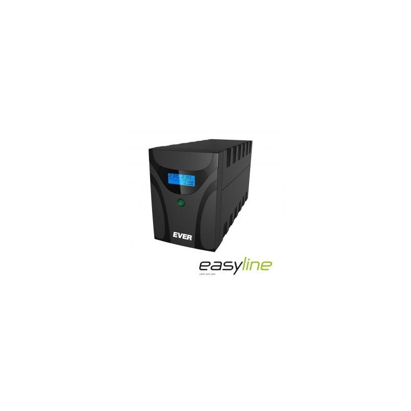 Ever EASYLINE 1200 AVR USB gruppo di continuità (UPS) A linea interattiva 1,2 kVA 600 W 4 presa(e) AC