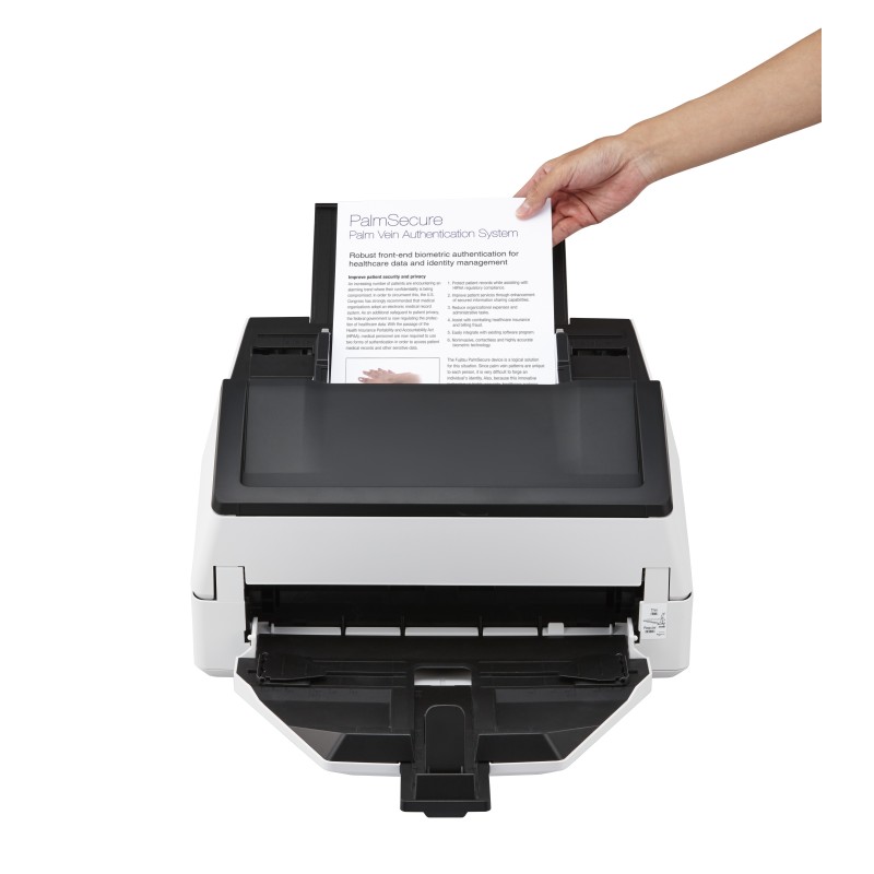 Fujitsu fi-7600 ADF + scanner ad alimentazione manuale 600 x 600 DPI A3 Nero, Bianco