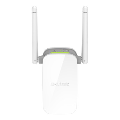 D-Link N300 Ripetitore di rete Grigio, Bianco 10, 100 Mbit s