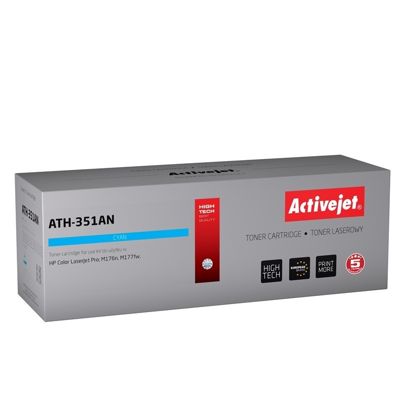 Activejet ATH-351AN cartuccia toner 1 pz Compatibile Ciano