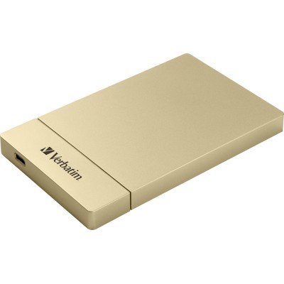 Verbatim Store 'n' Go Enclosure KIT per HDD SSD 2.5'' USB-C 3.1 - Oro