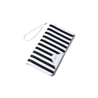 Celly SPLASHWALLETWH custodia per cellulare 14,5 cm (5.7") Custodia a borsellino Nero, Bianco