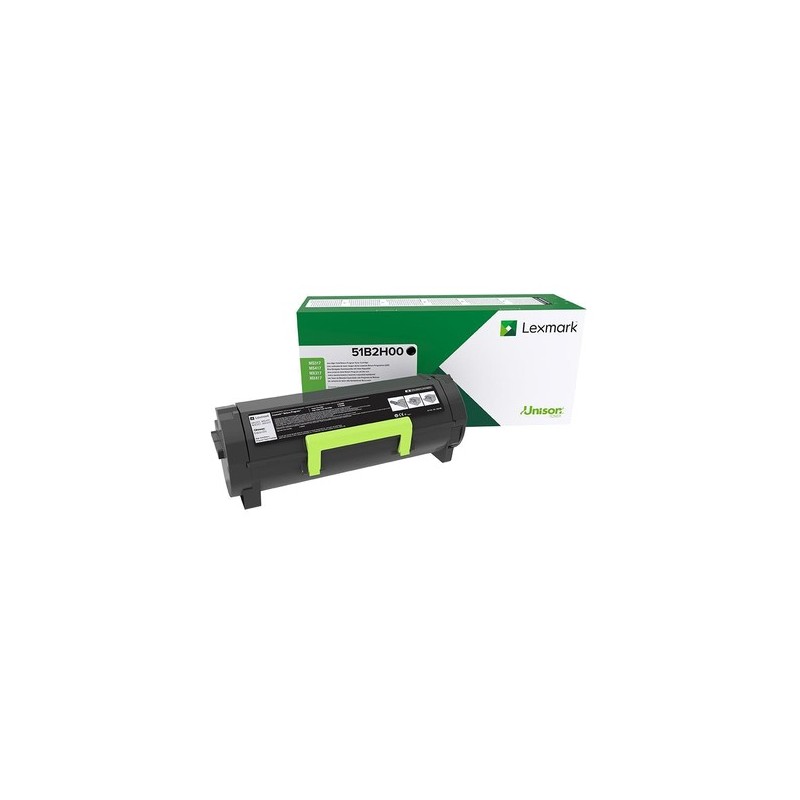 Lexmark 51B2H00 cartuccia toner 1 pz Originale Nero