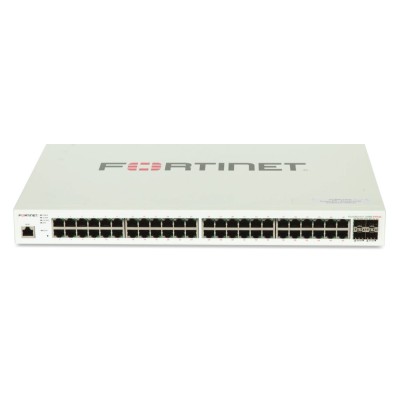 Fortinet FortiSwitch 248E-FPOE Gestito L2 Gigabit Ethernet (10 100 1000) Supporto Power over Ethernet (PoE) 1U Bianco