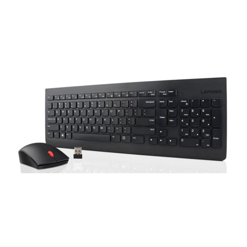 Lenovo 4X30M39478 tastiera Mouse incluso RF Wireless QWERTY Italiano Nero