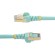 StarTech.com Cavo di Rete Ethernet Cat6a - Cavo Schermato STP da 1m - Turchese