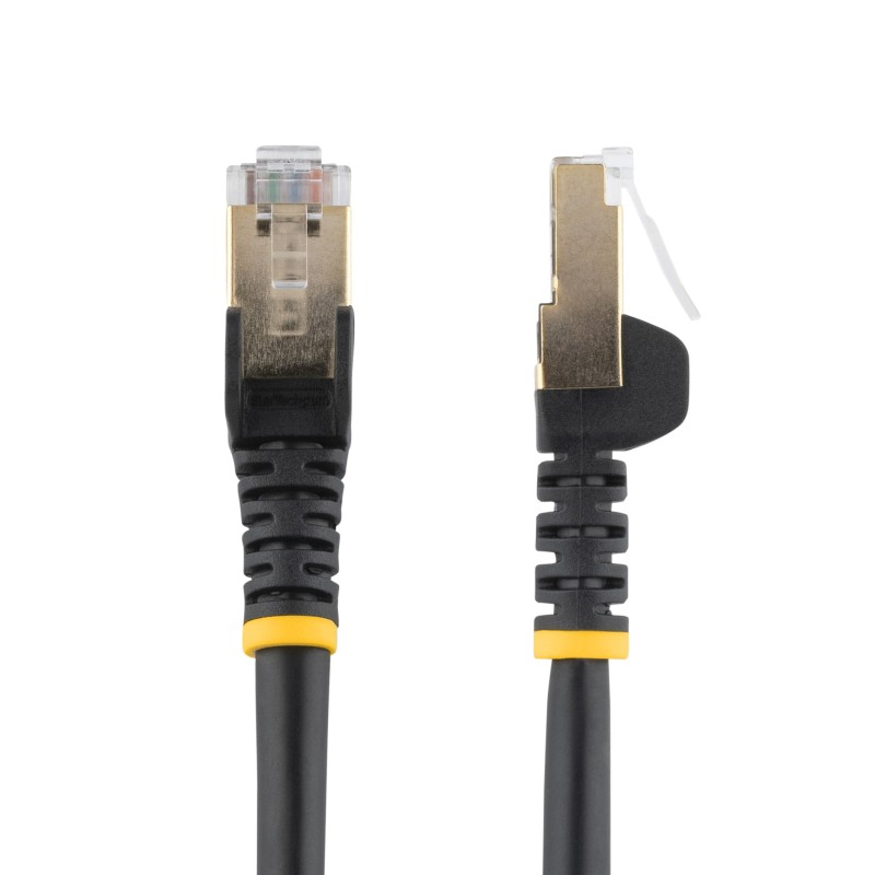 StarTech.com Cavo di Rete Ethernet Cat6a - Cavo Schermato STP da 3m - Nero