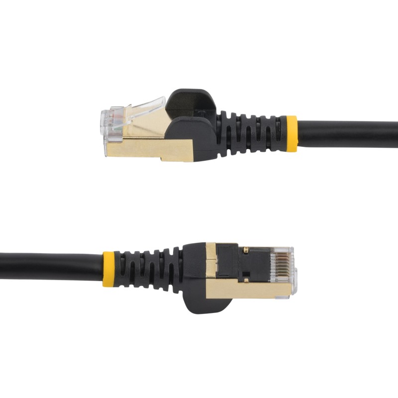 StarTech.com Cavo di Rete Ethernet Cat6a - Cavo Schermato STP da 3m - Nero