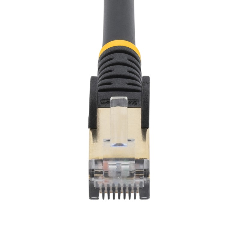 StarTech.com Cavo di Rete Ethernet Cat6a - Cavo Schermato STP da 3m - Nero