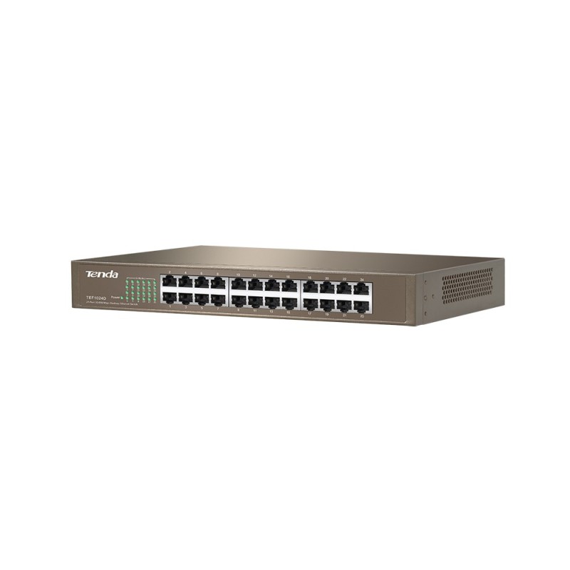 Tenda TEF1024D switch di rete Non gestito Fast Ethernet (10 100) Beige